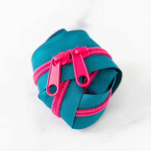 30" Zipper in Electric Youth by Stitch Supply
