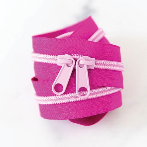 30" Zipper in Jazzberry by Stitch Supply