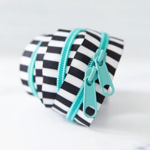 30" Zipper in Caribe by Stitch Supply
