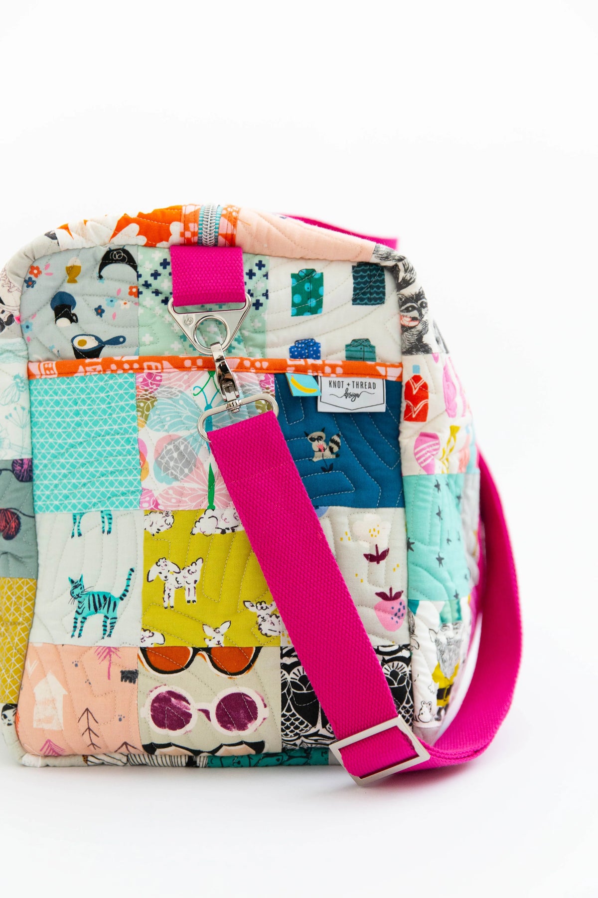 Patchwork Duffle 2nd Edition (Paper Pattern) by Knot and Thread Design