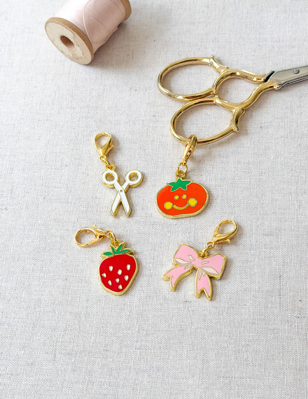 Ribbon Zipper Charm by Minki Kim