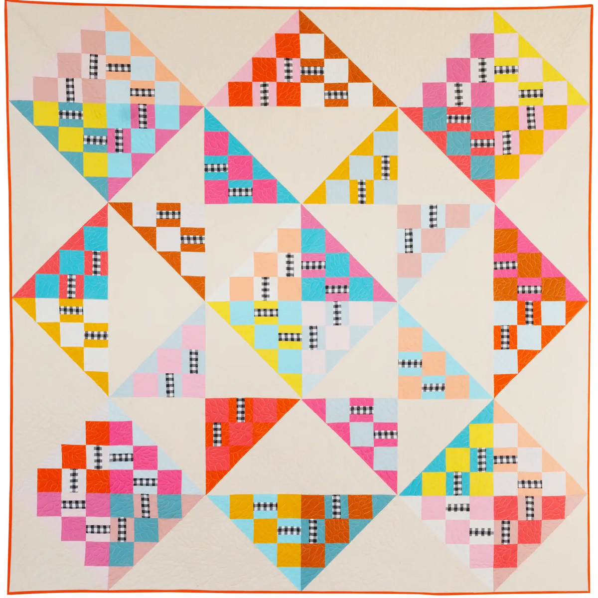 Plot Twist Quilt (Paper Pattern) by Then Came June