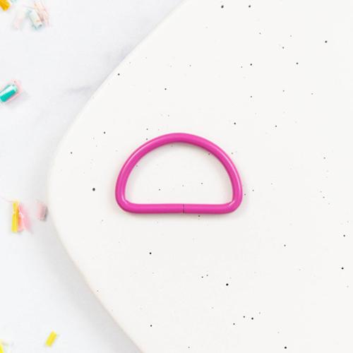 1.5" D Ring in Magenta by Stitch Supply