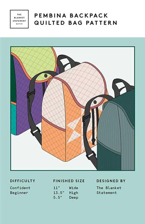 Pembina Backpack (Paper Pattern) by The Blanket Statement