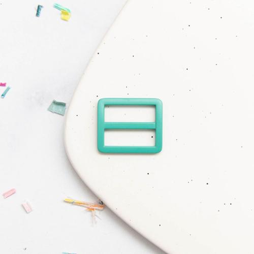 1" Tri Glide Buckle in Turquoise by Stitch Supply