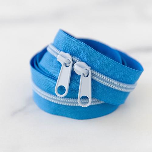 30" Zipper in Clear Sky by Stitch Supply