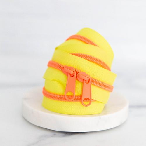 30" Zipper in Highlighter by Stitch Supply