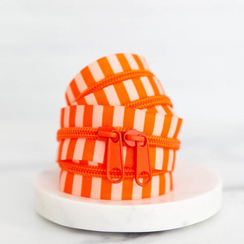30" Zipper in Winter Citrus by Stitch Supply