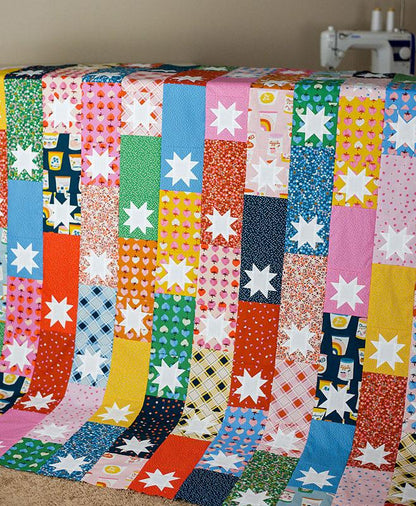 Starlets Quilt (Paper Pattern) by Modernly Morgan