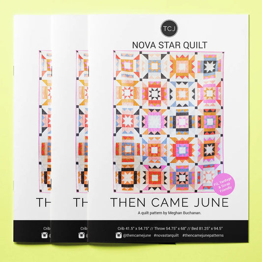 Nova Star Quilt (Paper Pattern) by Then Came June