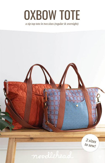 Oxbow Tote (Paper Pattern) by Noodlehead