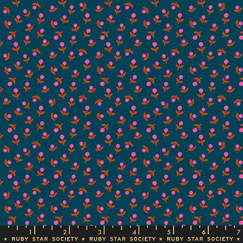 1 800 Calico "Sprout" in Galaxy by Ruby Star Society Fabric
