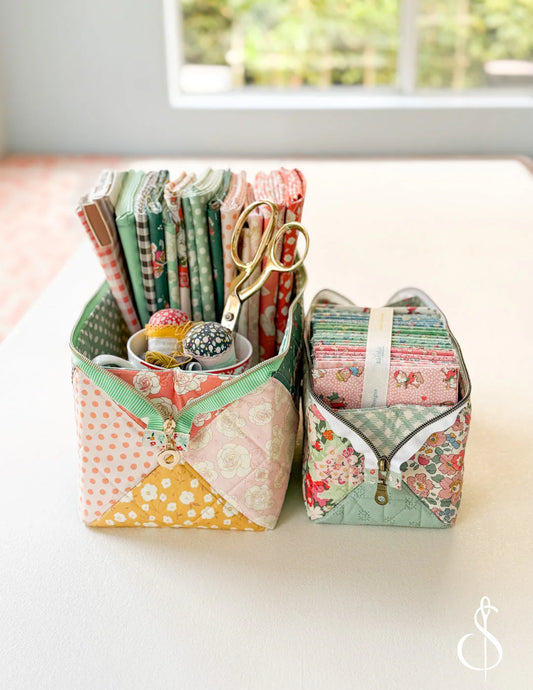 Box It Up Pouch Paper Pattern by Minki Kim