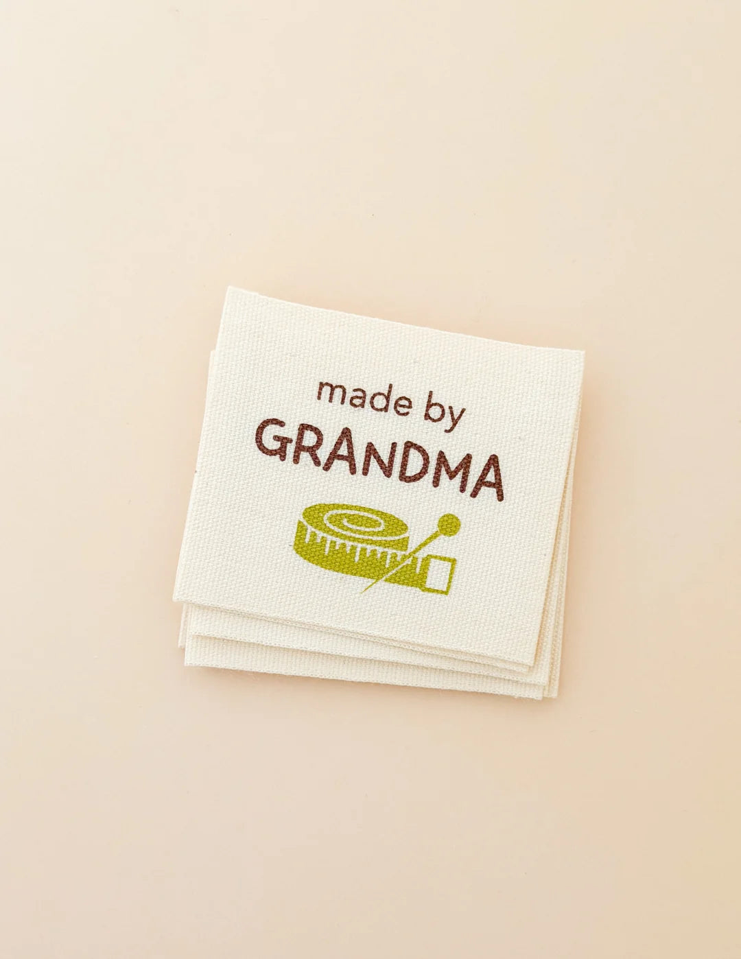 Made by Grandma Organic Cotton Labels by Minki Kim
