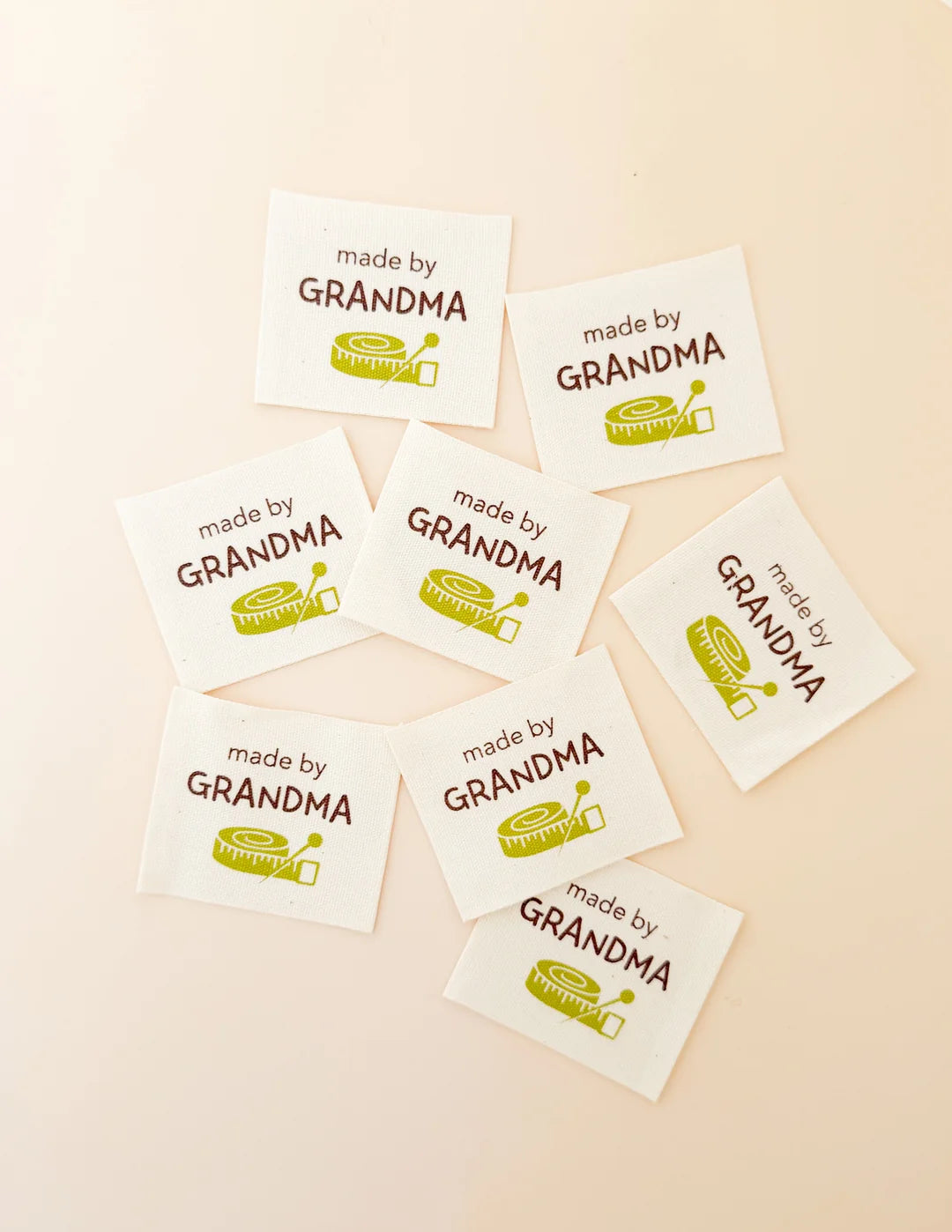 Made by Grandma Organic Cotton Labels by Minki Kim