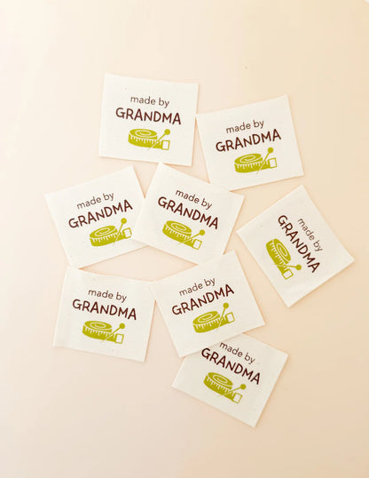 Made by Grandma Organic Cotton Labels by Minki Kim