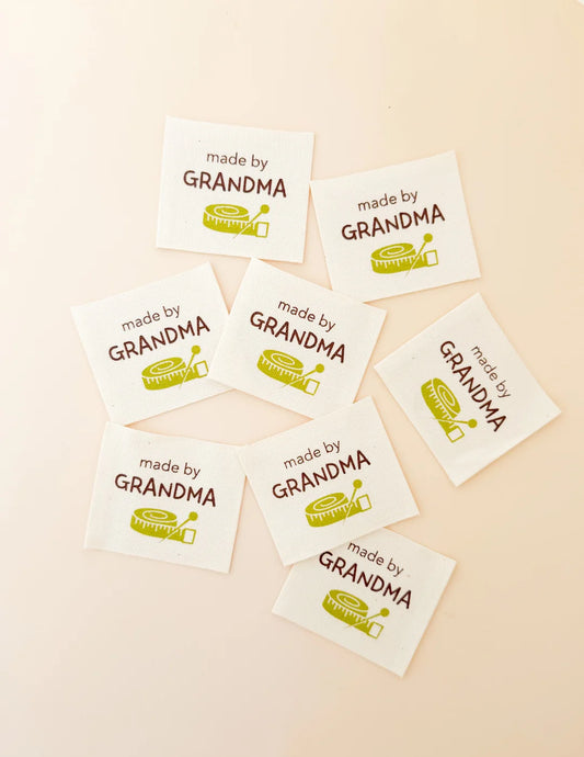 Made by Grandma Organic Cotton Labels by Minki Kim