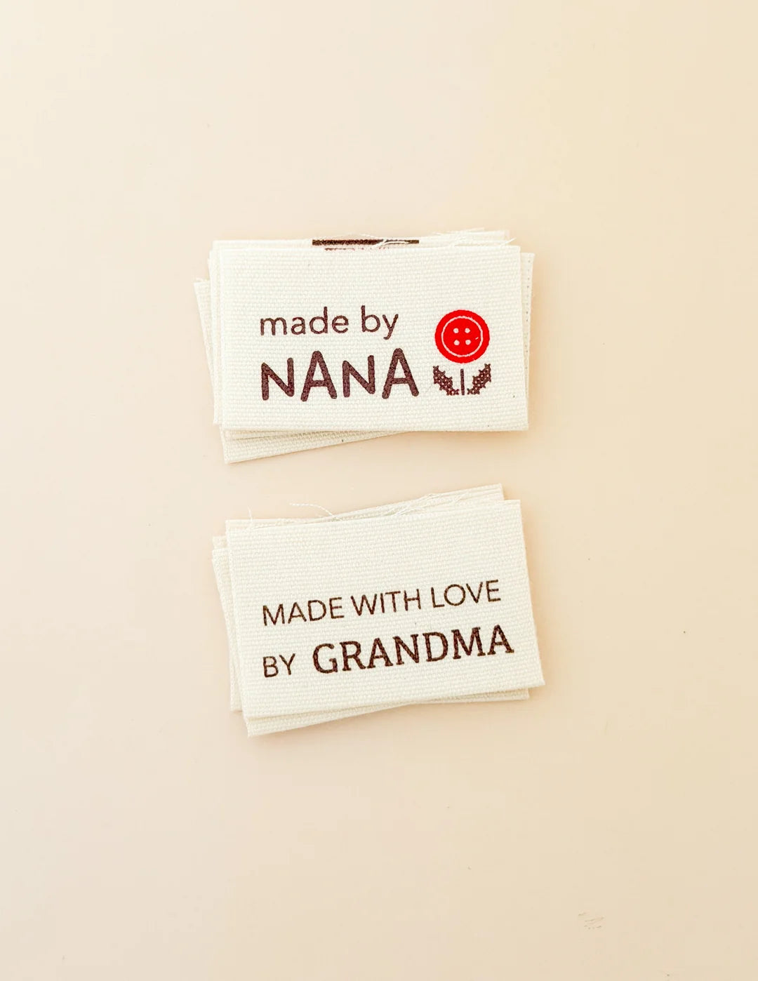 Made by Nana Multi Organic Cotton Labels by Minki Kim