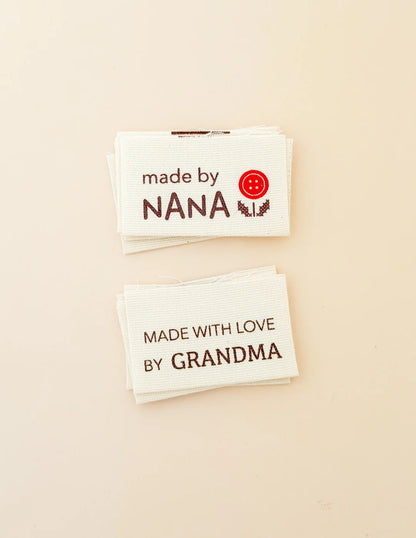 Made by Nana Multi Organic Cotton Labels by Minki Kim