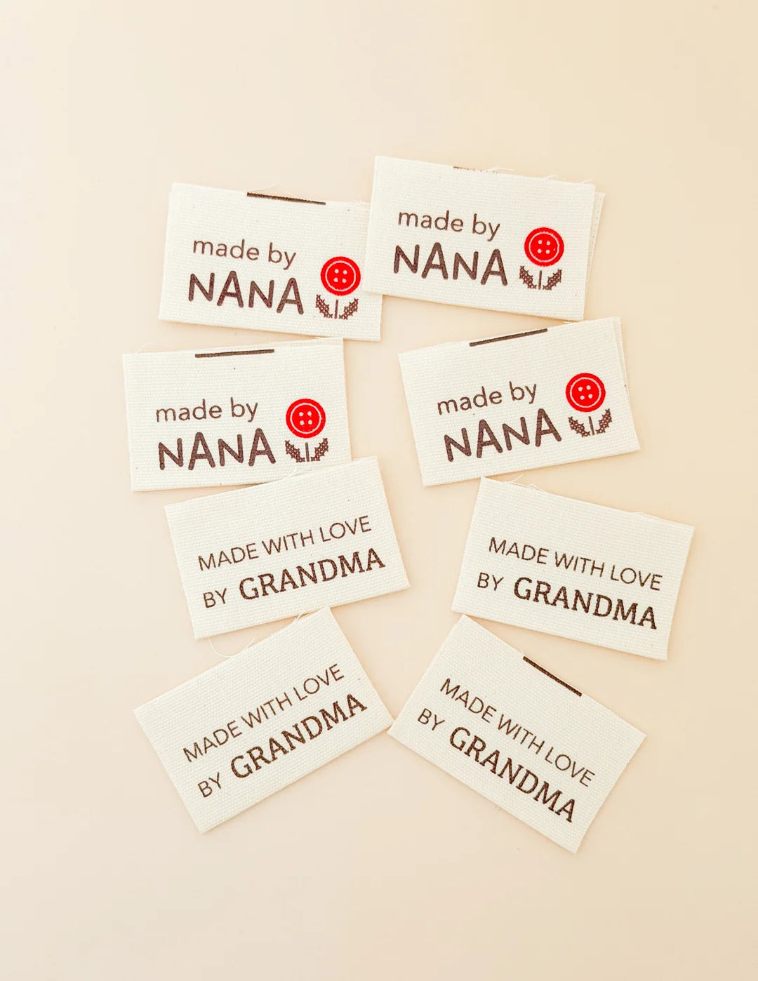 Made by Nana Multi Organic Cotton Labels by Minki Kim