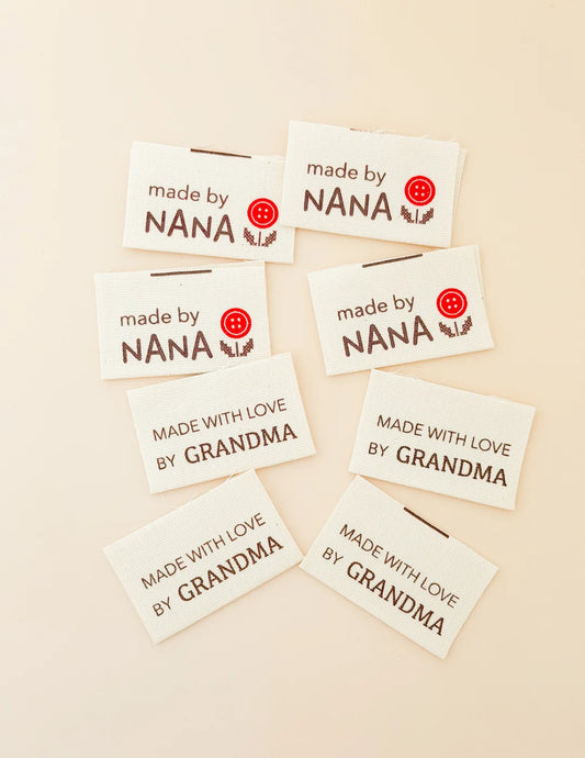 Made by Nana Multi Organic Cotton Labels by Minki Kim