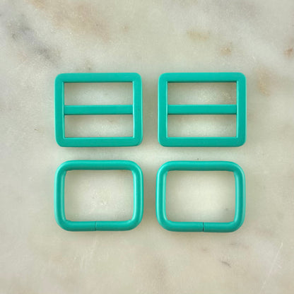Backpack Hardware in Turquoise by Stitch Supply