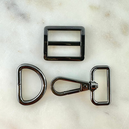 Sling Hardware in Gunmetal by Stitch Supply