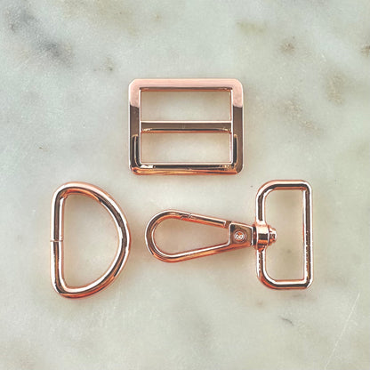 Sling Hardware in Rose Gold by Stitch Supply