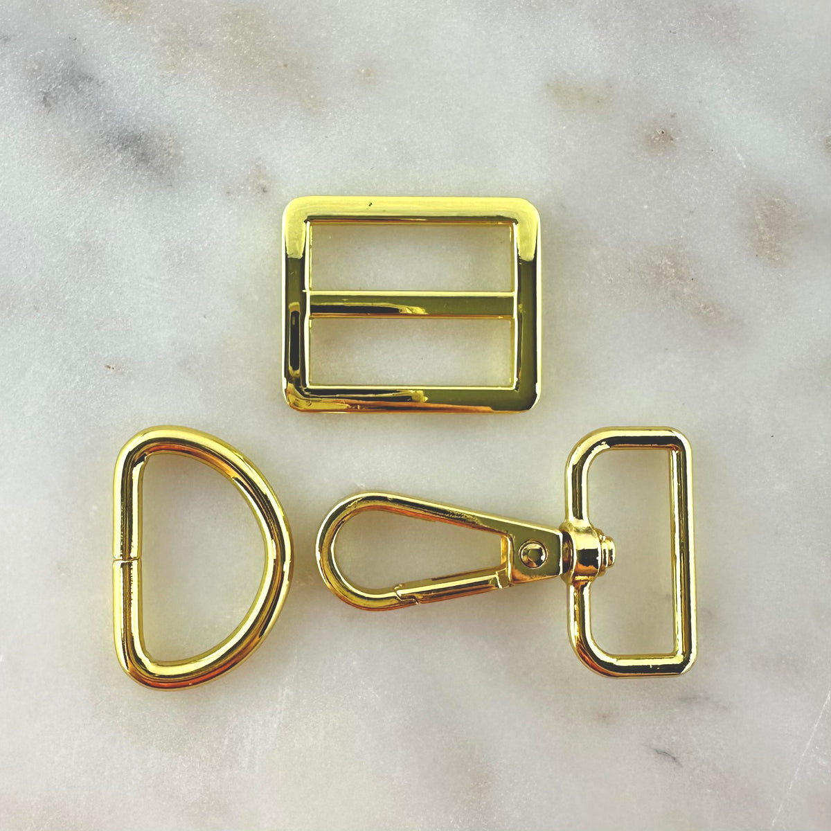 Sling Hardware in Gold by Stitch Supply