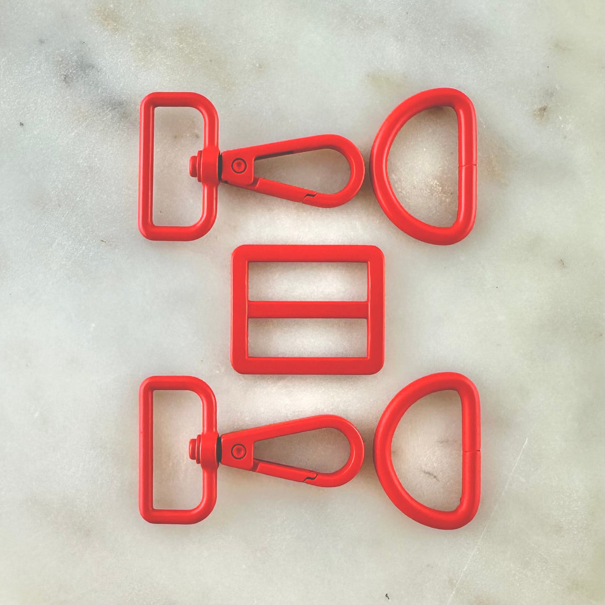 Strap Hardware in Scarlet by Stitch Supply