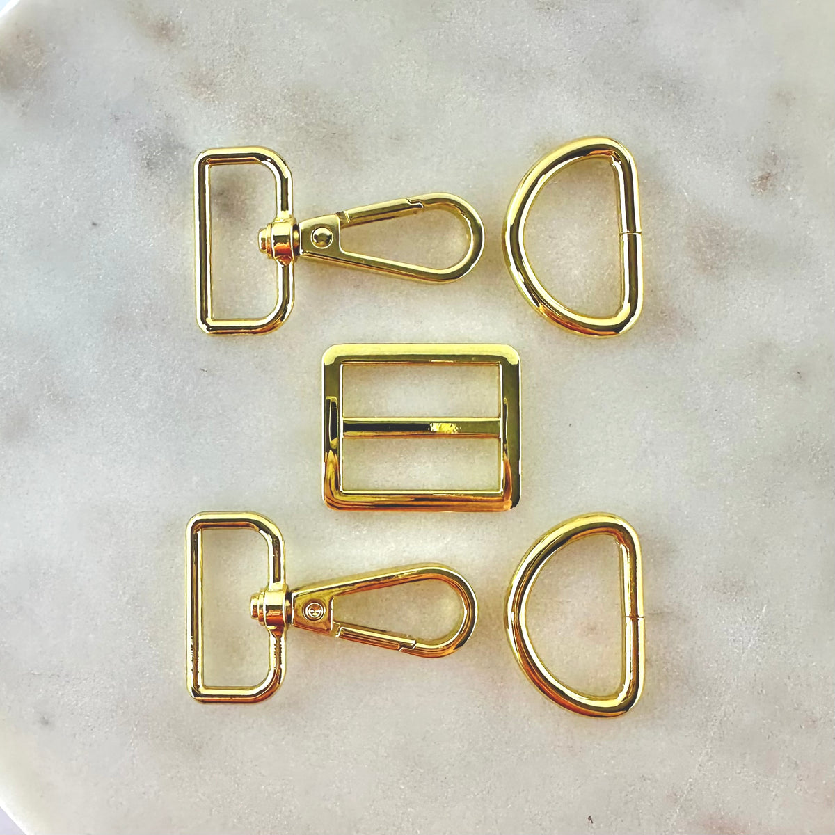 Strap Hardware in Gold by Stitch Supply