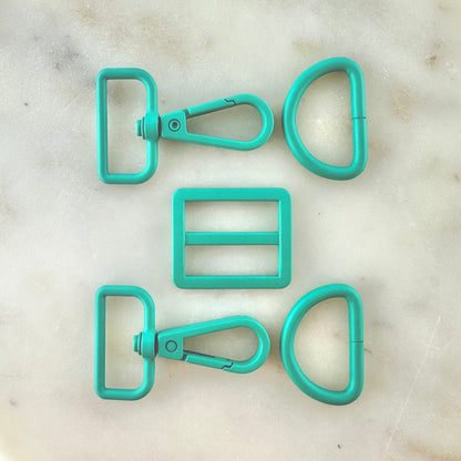 Strap Hardware in Turquoise by Stitch Supply