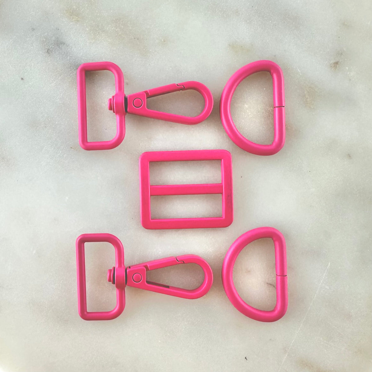 Strap Hardware in Magenta by Stitch Supply