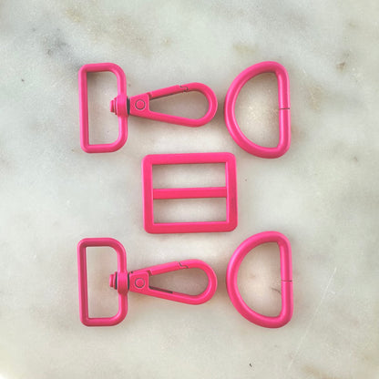 Strap Hardware in Magenta by Stitch Supply