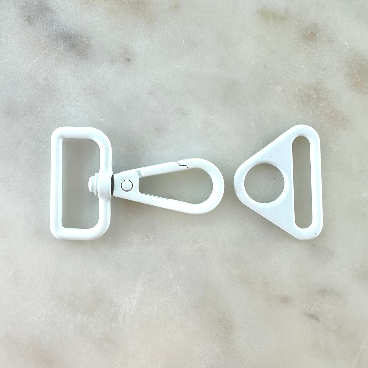 Clasp Hardware in White by Stitch Supply