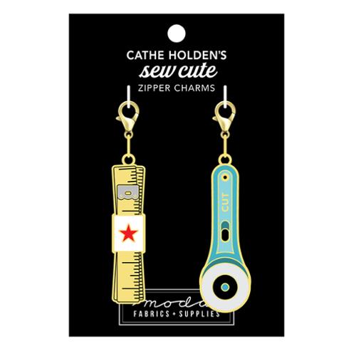 Measure Cut Zipper Pulls 2ct by Moda