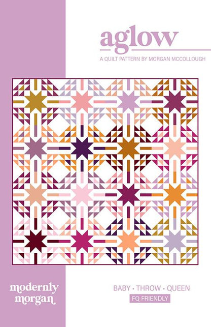 Aglow Quilt (Paper Pattern) by Modernly Morgan