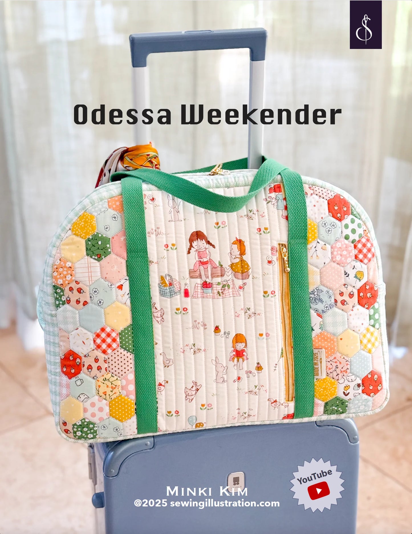 Odessa Weekender Paper Pattern by Minki Kim
