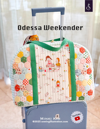 Odessa Weekender Paper Pattern by Minki Kim