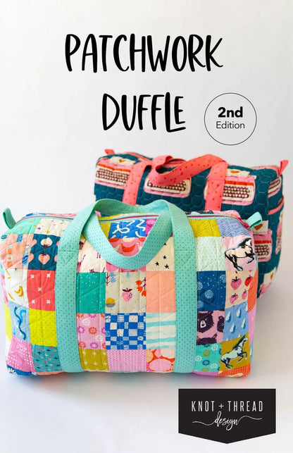 Patchwork Duffle 2nd Edition (Paper Pattern) by Knot and Thread Design