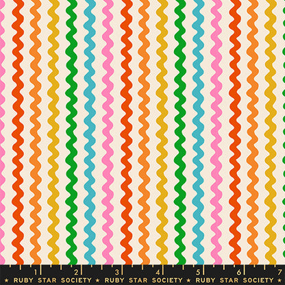 Pre Order 1 800 Notion "Ric Rac" in Shell by Ruby Star Society Fabric