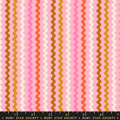Pre Order 1 800 Notion "Ric Rac" in Posy by Ruby Star Society Fabric