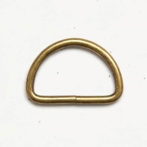 1.5" D Ring in Antique Gold by Stitch Supply