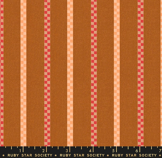 Warp and Weft Wovens "Matinee" in Earth by Alexia Abegg for Ruby Star Society Fabric