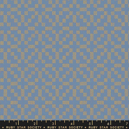 Warp and Weft Honey Holiday Woven Jacquard (Dusk) | Ruby Star Society Fabric