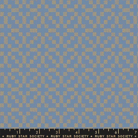 Warp and Weft Honey Holiday Woven Jacquard (Dusk) | Ruby Star Society Fabric