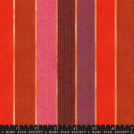 Warp and Weft Honey Jubilee Woven Stripe (Daisy) | Ruby Star Society Fabric