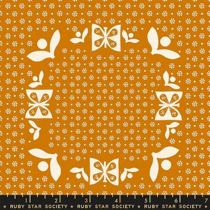 Sugar Maple "Tablecloth" in Caramel by Ruby Star Society Fabric