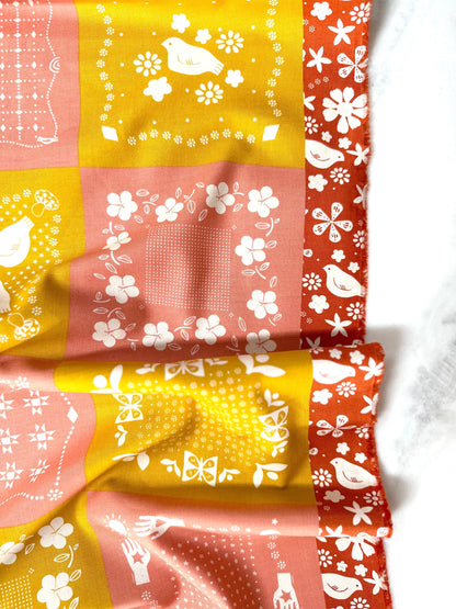Sugar Maple in "Goldenrod" by Ruby Star Society Fabric