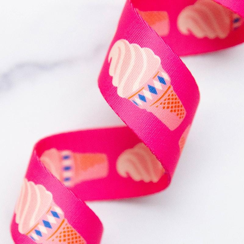 1.5" Ice Cream in Playful Webbing by Stitch Supply Co and Ruby Star Society